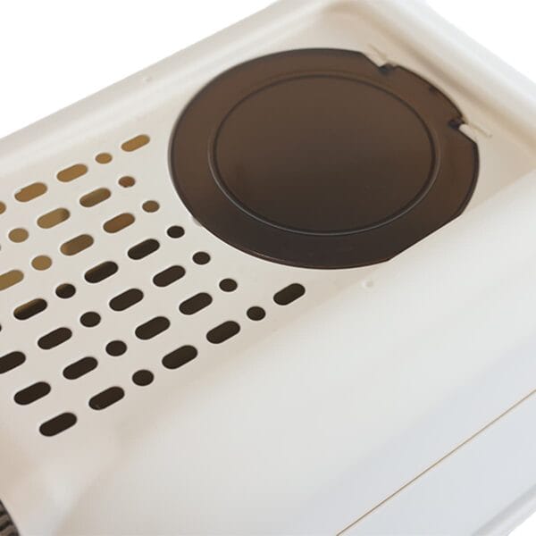 Λεκάνες Υγιεινής Uniq Τουαλέτα Γάτας Cube Κλειστή με Φτυαράκι Γκρι