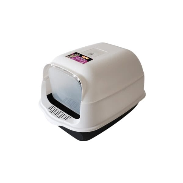 5789-1 Λεκάνες Υγιεινής Uniq Τουαλέτα Γάτας Kittycabin Comfort Κλειστή με Φτυαράκι Γκρι