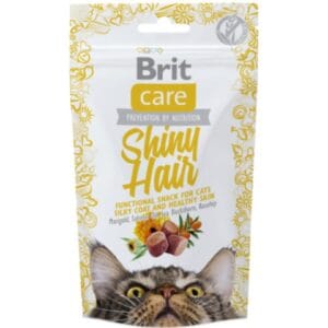 Λιχουδιές Brit Care® Cat Functional Snack Shiny Hair 50gr