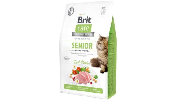 Ξηρά Τροφή Brit Care® Cat GF Senior Weight Control 400 gr 2 kg