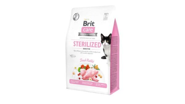 Ξηρά Τροφή Brit Care® Cat GF Sterilized Sensitive 400 gr 2 kg