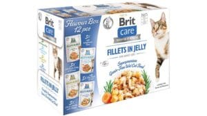 Υγρή Τροφή Brit Care® Cat Pouches Fillets In Jelly Flavour Box 12x85gr