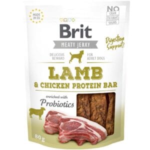 Λιχουδιές Για Σκύλους Brit® Dog Snack Jerky Protein Bar Lamb 80gr