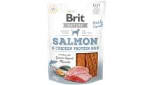 Λιχουδιές Για Σκύλους Brit® Dog Snack Jerky Protein Bar Salmon 80gr