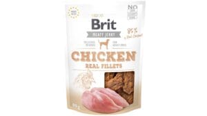 Λιχουδιές Για Σκύλους Brit® Dog Snack Jerky Real Fillets Chicken 80gr
