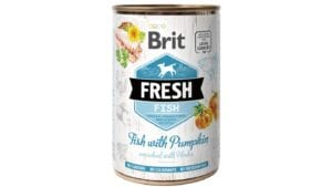 Υγρή Τροφή Brit Fresh® Dog Fish With Pumpkin 400gr