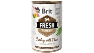 Υγρή Τροφή Brit Fresh® Dog Turkey With Peas 400gr
