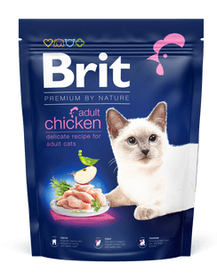 Ξηρά Τροφή Brit Premium By Nature® Cat Adult Chicken 300 gr 1.5 kg