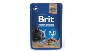 Υγρή Τροφή Brit Premium By Nature® Cat Pouches Liver Sterilised 100gr