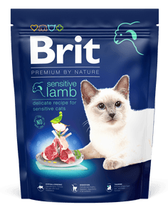 Ξηρά Τροφή Brit Premium By Nature® Cat Sensitive Lamb 300 gr 1.5 kg