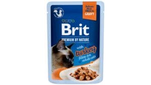 Υγρή Τροφή Brit Premium® Cat Gravy Pouches Turkey 85gr