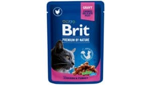 Υγρή Τροφή Brit Premium® Cat Pouches Chicken & Turkey 100gr
