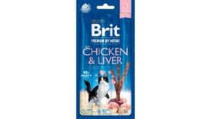 Λιχουδιές Brit Premium® Cat Sticks Chicken & Liver 3τμχ