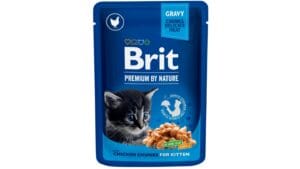 Υγρή Τροφή Brit Premium® Kitten Pouches Chicken 100gr