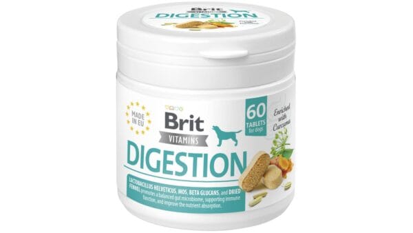 Brit Vitamins® Digestion ≅ 60tabs 120gr Συμπληρώματα Διατροφής Brit Vitamins® Digestion ≅ 60tabs 120gr