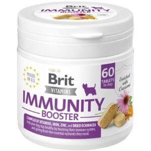 Συμπληρώματα Διατροφής Brit Vitamins® Immunity Booster ≅ 60tabs 120gr