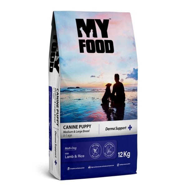 Myfood Derma Support Ξηρά Τροφή για Μεσαία και Μεγαλόσωμα Κουτάβια Με Αρνί και Ρύζι 12kg Myfood Derma Support Ξηρά Τροφή για Μεσαία και Μεγαλόσωμα Κουτάβια Με Αρνί και Ρύζι 12kg