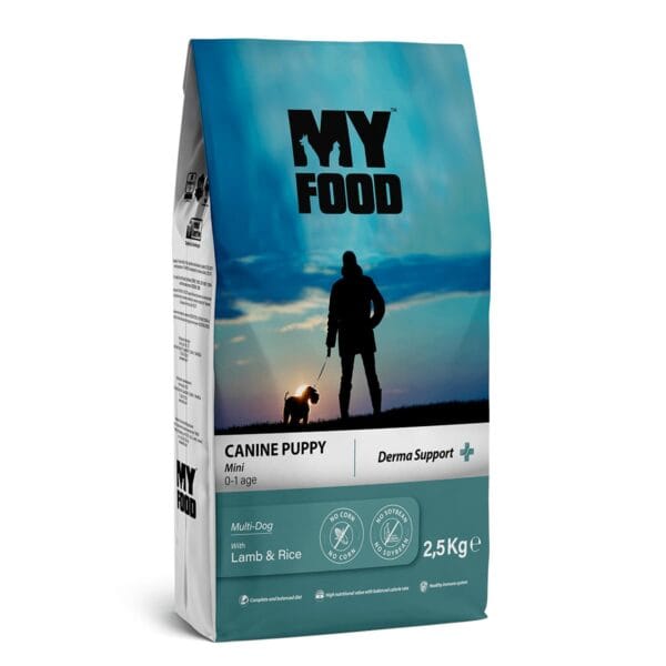 Myfood Derma Support Ξηρά Τροφή για Μικρόσωμα Κουτάβια Με Αρνί και Ρύζι 2.5kg Myfood Derma Support Ξηρά Τροφή για Μικρόσωμα Κουτάβια Με Αρνί και Ρύζι 2.5kg