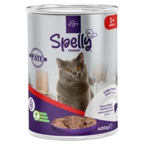 Spelly Premium Πατέ Συκώτι Κοτόπουλου για Ενήλικες Γάτες 400gr Υγρή Τροφή Spelly Premium Πατέ Συκώτι Κοτόπουλου για Ενήλικες Γάτες 400gr