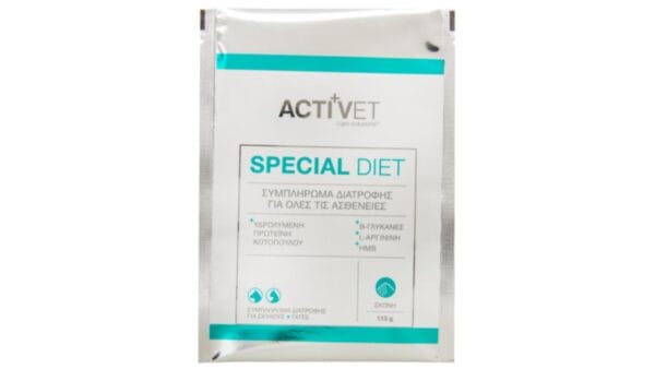 Activet® Special Diet (ex Only Diet) 115gr Συμπληρώματα Διατροφής Activet® Special Diet (ex Only Diet) 115gr