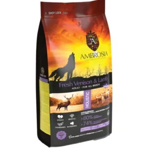 AMBROSIA GRAIN FREE ADULT ΕΛΑΦΙ & ΑΡΝΙ - 12 kg