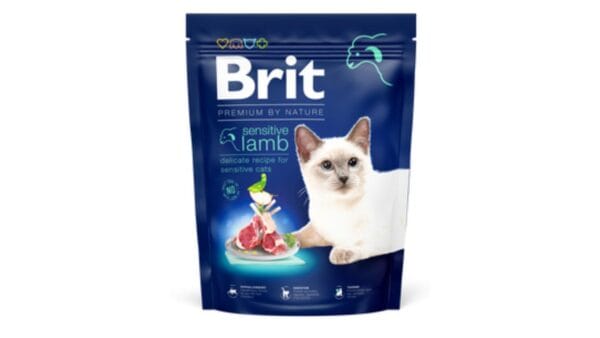 Brit Premium By Nature® Cat Sensitive Lamb - 300 gr Brit Premium By Nature® Cat Sensitive Lamb