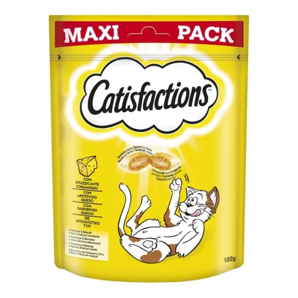 Λιχουδιές Catisfactions με Τυρί 180gr MAXI PACK