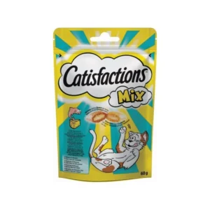 Catisfactions Mix με Σολομό & Τυρί 60gr Λιχουδιές Catisfactions Mix με Σολομό & Τυρί 60gr