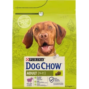 Ξηρά Τροφή DOG CHOW ADULT με Αρνί 2,5kg