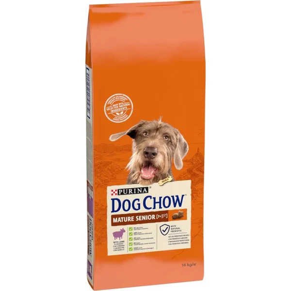 Ξηρά Τροφή DOG CHOW MATURE/SENIOR Αρνί 14KG