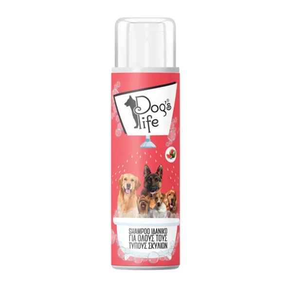 DOG'S LIFE SHAMPOO ΓΙΑ ΟΛΕΣ ΤΙΣ ΦΥΛΕΣ 500ML