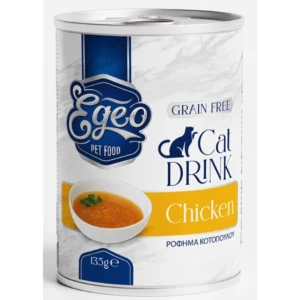 Υγρή Τροφή EGEO CAT DRINK ΚΟΤΟΠΟΥΛΟ 135gr