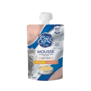 Λιχουδιές EGEO KITTEN MOUSSE CHICKEN & SALMON 100gr