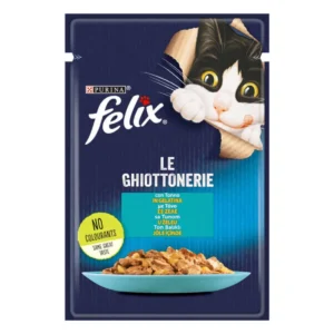 Υγρή Τροφή FELIX LeGhiottonerie σε Ζελέ με Τόνο 85GR