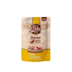 Υγρή Τροφή FISI CAT ADULT ΤΟΝΟΣ & ΚΟΤΟΠΟΥΛΟ 80gr