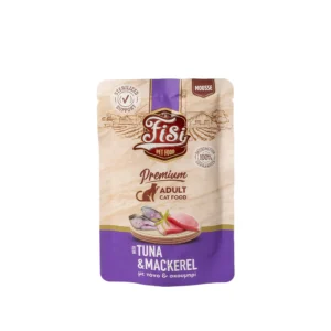 FISI CAT ADULT TONOΣ & ΣΚΟΥΜΠΡΙ 80gr Υγρή Τροφή FISI CAT ADULT TONOΣ & ΣΚΟΥΜΠΡΙ 80gr