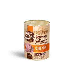 FISI DOG ADULT ΚΟΤΟΠΟΥΛΟ ΠΑΤΕ 400GR Υγρή Τροφή FISI DOG ADULT ΚΟΤΟΠΟΥΛΟ ΠΑΤΕ 400GR