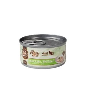 Υγρή Τροφή FISI PURE MEAT CAT ADULT ΚΟΤΟΠΟΥΛΟ & ΑΘΕΡΙΝΑ 80gr