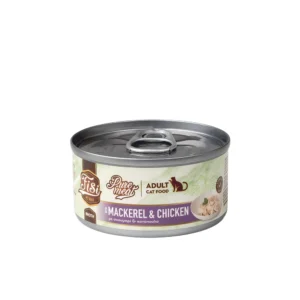 Υγρή Τροφή FISI PURE MEAT CAT ADULT ΣΚΟΥΜΠΡΙ & ΚΟΤΟΠΟΥΛΟ 80gr