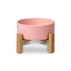 GLEE ΜΠΟΛ ΚΕΡΑΜΙΚΟ ΜΕ ΒΑΣΗ ΡΟΖ LUXURY S 400ml