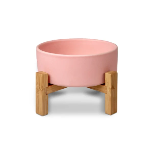 GLEE ΜΠΟΛ ΚΕΡΑΜΙΚΟ ΜΕ ΒΑΣΗ ΡΟΖ LUXURY S 400ml