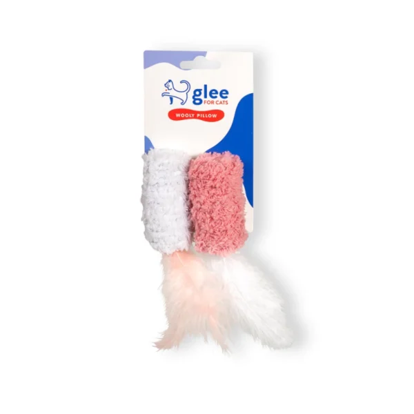 GLEE ΠΑΙΧΝΙΔΙ ΓΑΤΑΣ WOOLY PILLOW TWINS GLEE ΠΑΙΧΝΙΔΙ ΓΑΤΑΣ WOOLY PILLOW TWINS
