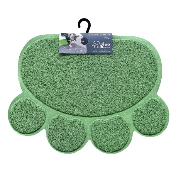 GLEE Πατάκι Τουαλέτας PAW ΛΑΧΑΝΙ 45x60cm Αξεσουάρ για λεκάνες GLEE Πατάκι Τουαλέτας PAW ΛΑΧΑΝΙ 45x60cm