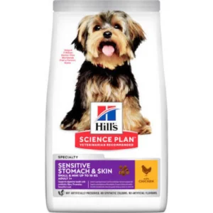 HILL'S SP CANINE Adult Sensitive Stomach&Skin Small&Mini Κοτόπουλο 1,5kg Ξηρά Τροφή HILL'S SP CANINE Adult Sensitive Stomach&Skin Small&Mini Κοτόπουλο 1,5kg