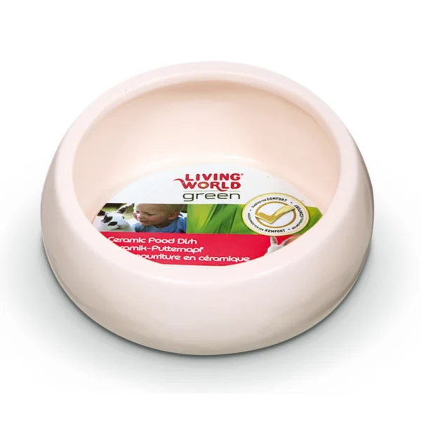 LW Green Line Ergonomic Ceramic Dish L Ταΐστρες - Ποτίστρες LW Green Line Ergonomic Ceramic Dish L