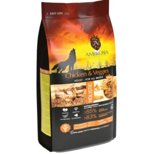 MBROSIA GRAIN FREE ADULT ΚΟΤΟΠΟΥΛΟ & ΛΑΧΑΝΙΚΑ - 12 kg