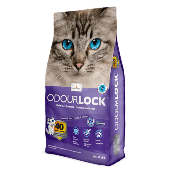 Άμμοι Υγιεινής Odourlock Ultra Premium Lavender 6 kg 12 kg
