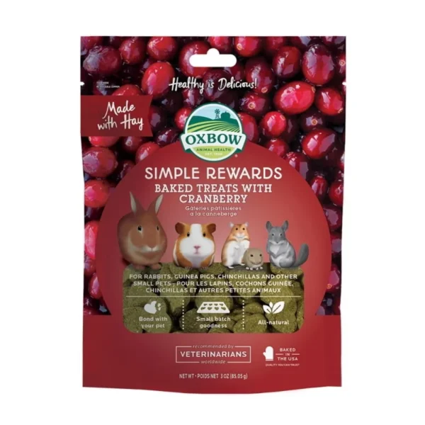 OXBOW Λιχουδιά Baked Κράνμπερι 85gr OXBOW Λιχουδιά Baked Κράνμπερι 85gr