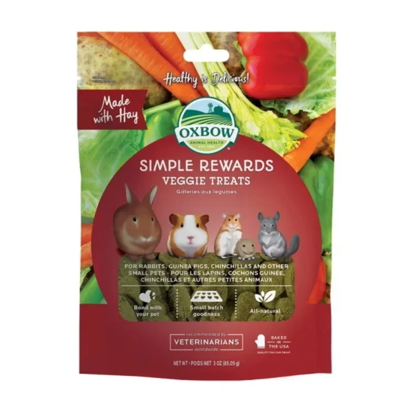 OXBOW Λιχουδιά Simple Rewards Λαχανικά 60gr OXBOW Λιχουδιά Simple Rewards Λαχανικά 60gr