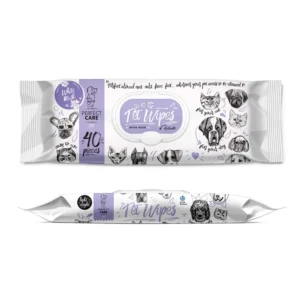 Υγρά Μαντηλάκια PERFECT CARE PET WIPES ΜΕ ΧΛΩΡΕΞΙΔΙΝΗ WHITE MUSK (40 μαντ.)